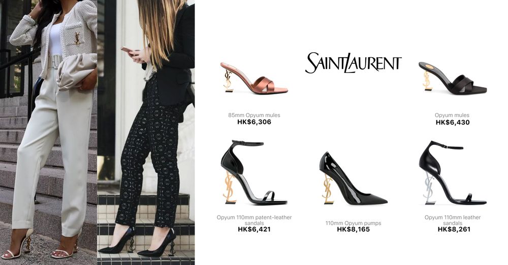 SAINT LAURENT Signature Heels | Goxip