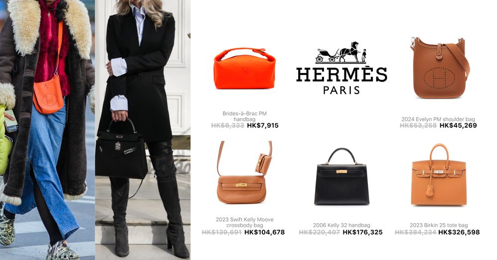 HERMÈS PRE-OWNED SALE BAGS | Goxip