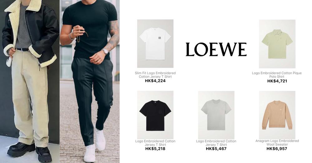 LOEWE MEN LOGO CLOTHING | Goxip