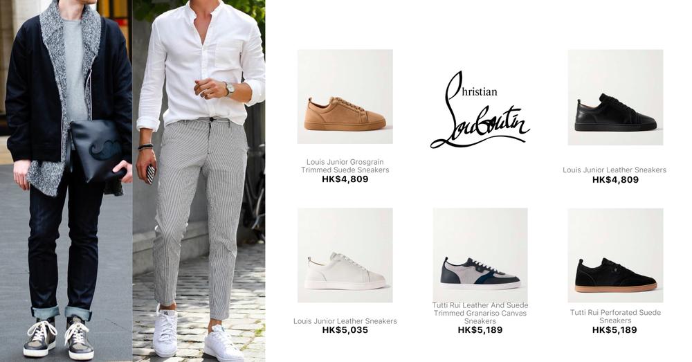 CHRISTIAN LOUBOUTIN MEN SNEAKERS | Goxip