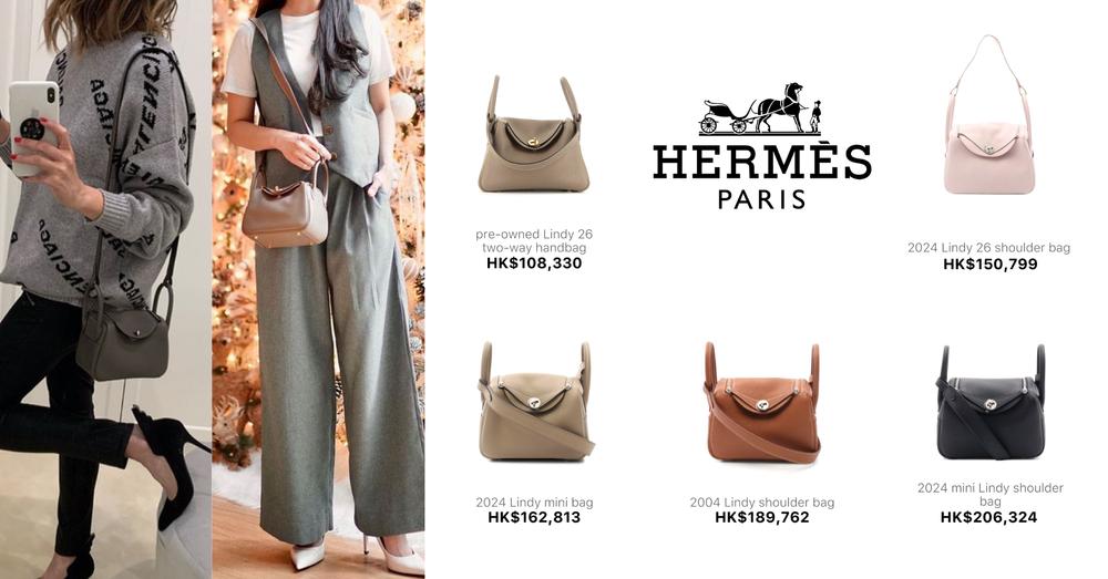 HERMÈS PRE-OWNED LINDY BAGS | Goxip