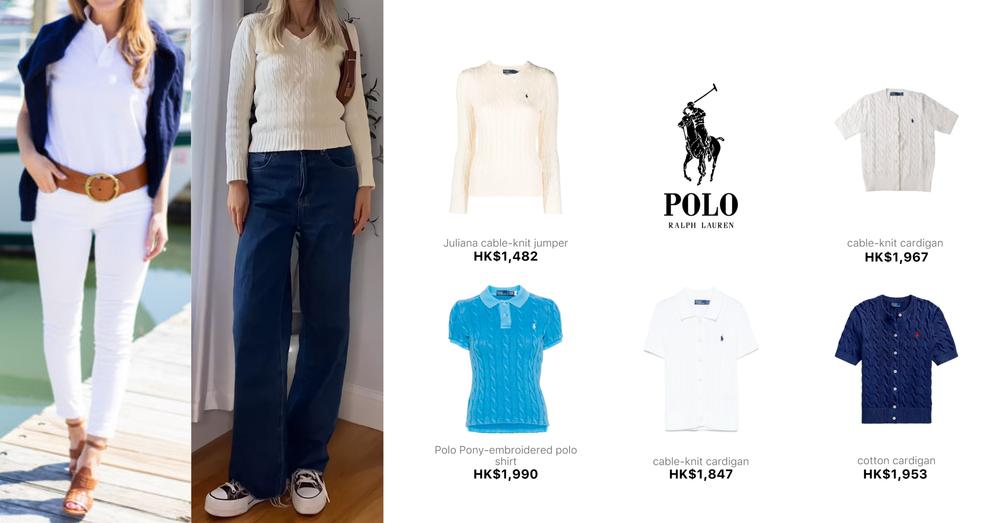 POLO RALPH LAUREN WOMEN LOGO KNITWEAR | Goxip