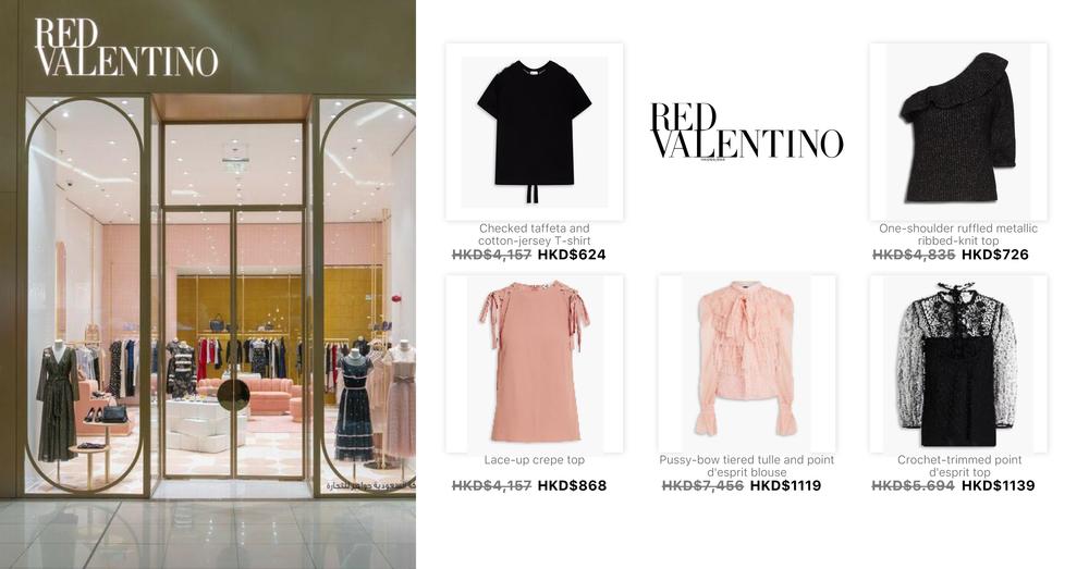 RED VALENTINO TOPS | Goxip