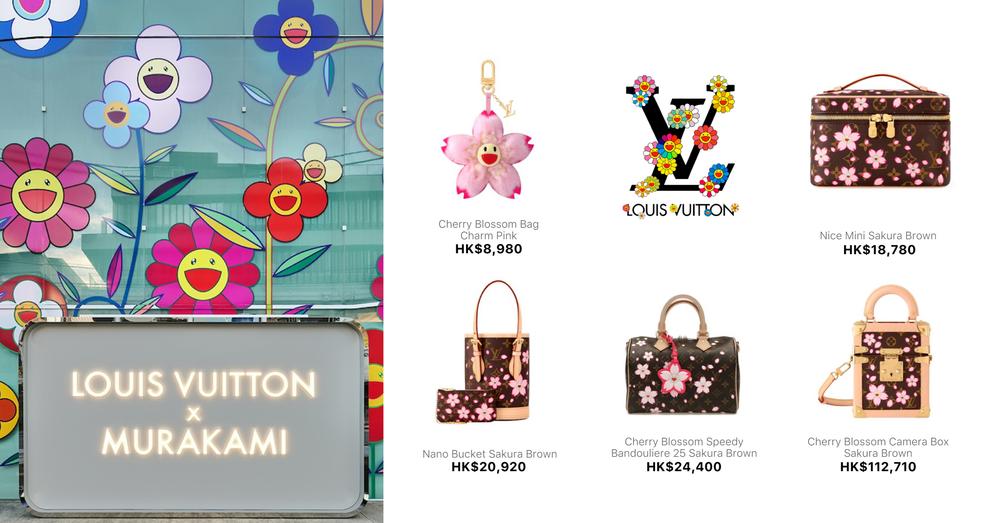 Louis Vuitton x Takashi Murakami CHERRY BLOSSOM | Goxip