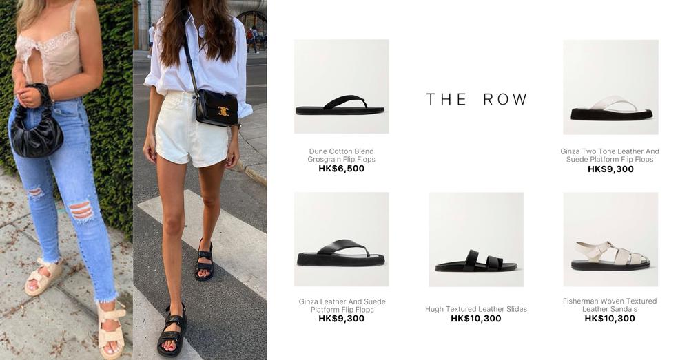 THE ROW SANDALS | Goxip