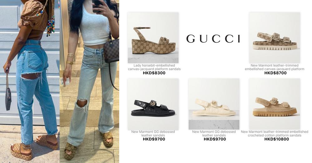 GUCCI SANDALS | Goxip