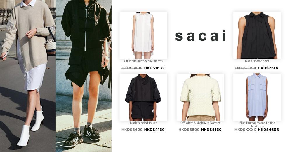 SACAI WOMEN CLOTHING | Goxip