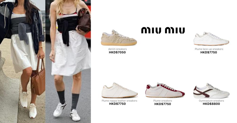 MIU MIU WOMEN SNEAKERS | Goxip