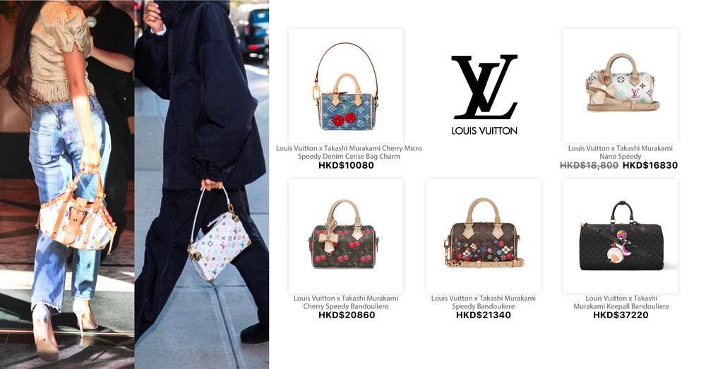 LV x Takashi Murakami Speedy Bandouliere 系列 | Goxip