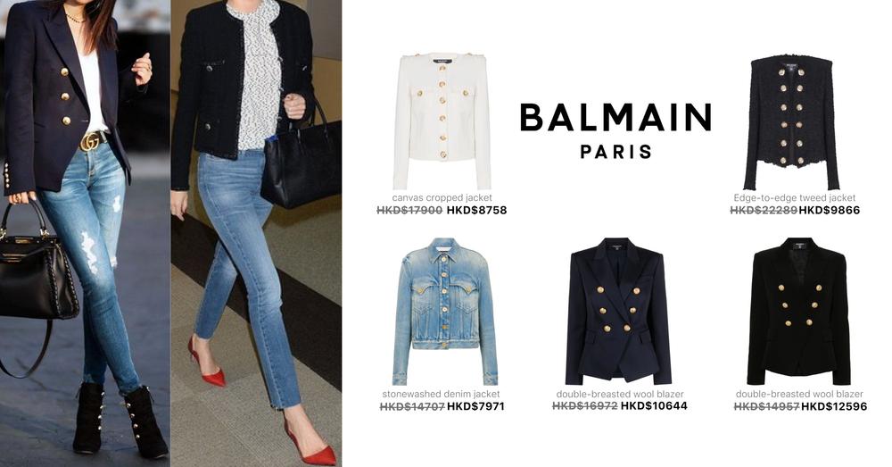 BALMAIN WOMEN OUTERWEAR | Goxip